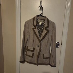 Nick And Mo Women's Blazer in Brown